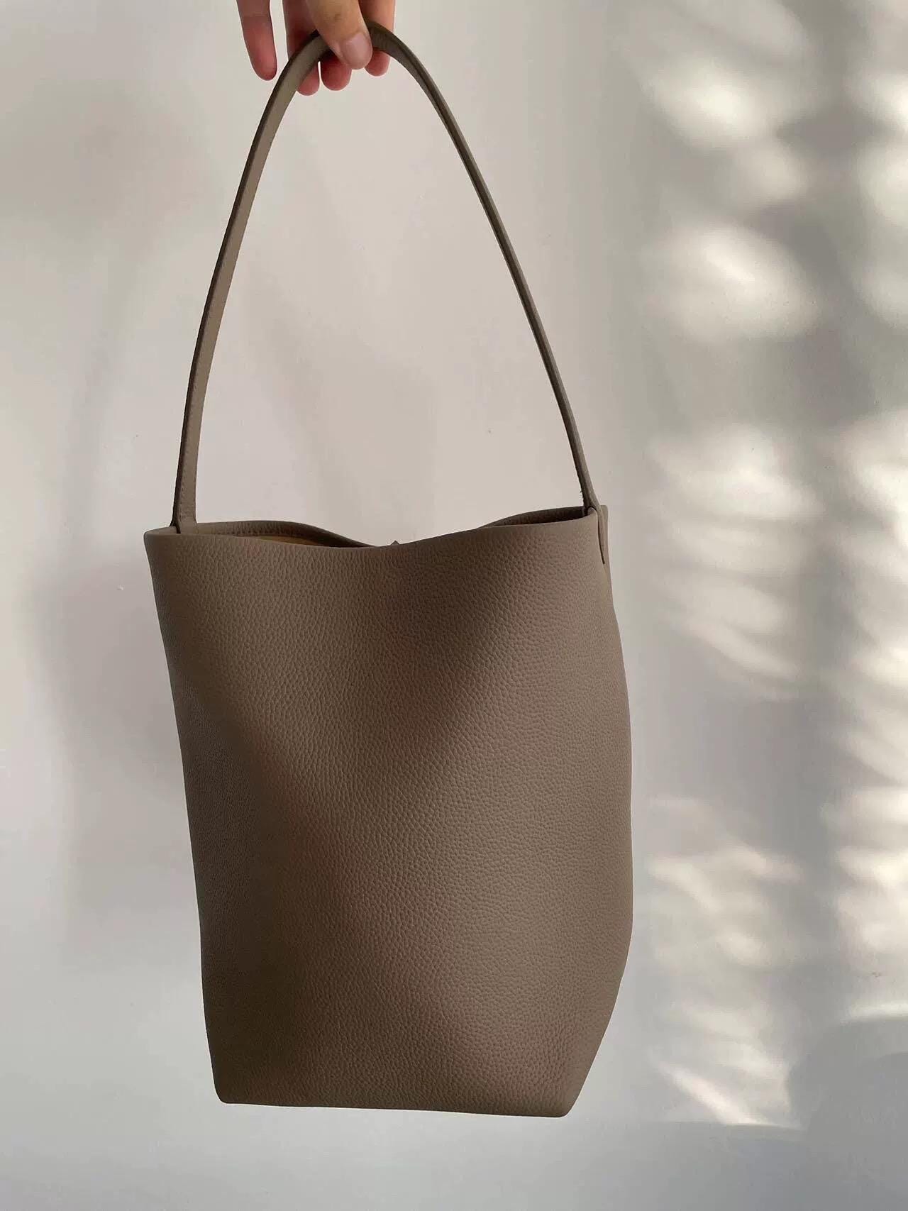 Genuine TOGO Leather Bucket Bag Medium