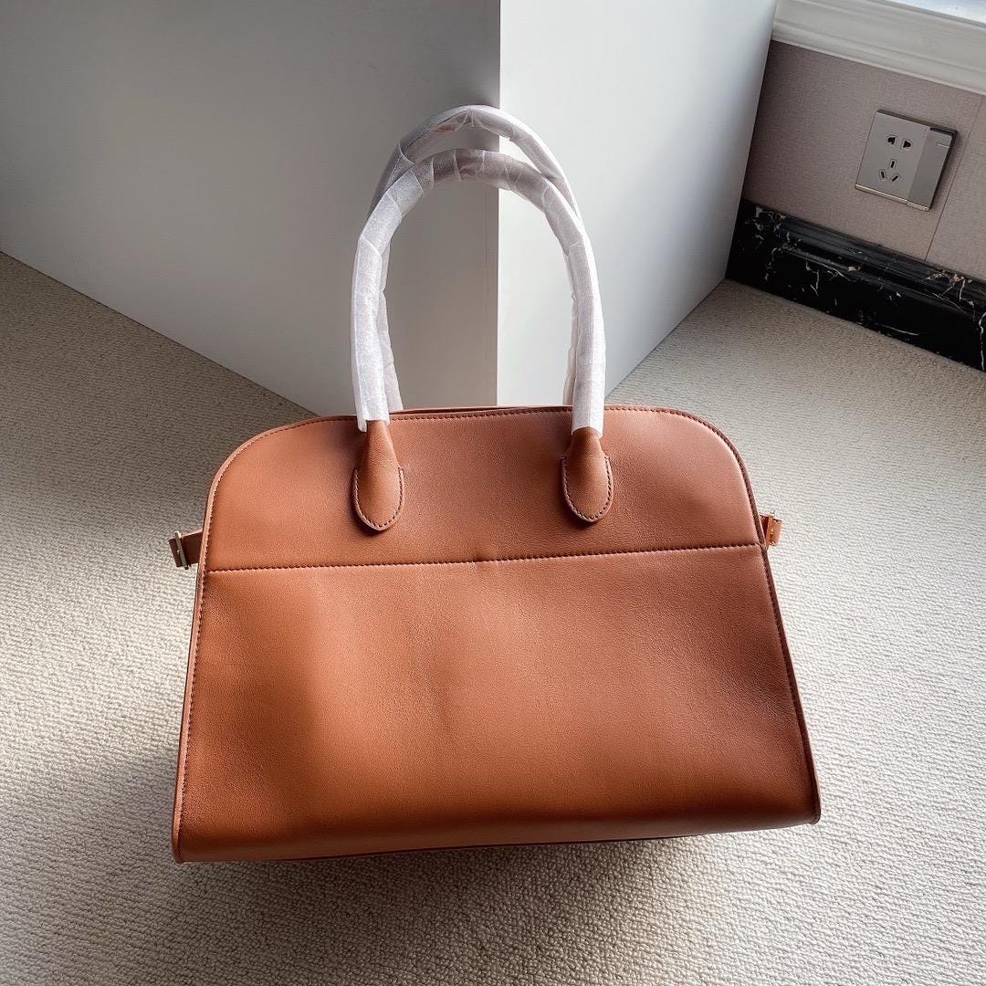 Women Genuine Leather Shoulder Bag Handbag Margaux 15 Large Leather Tote Bag