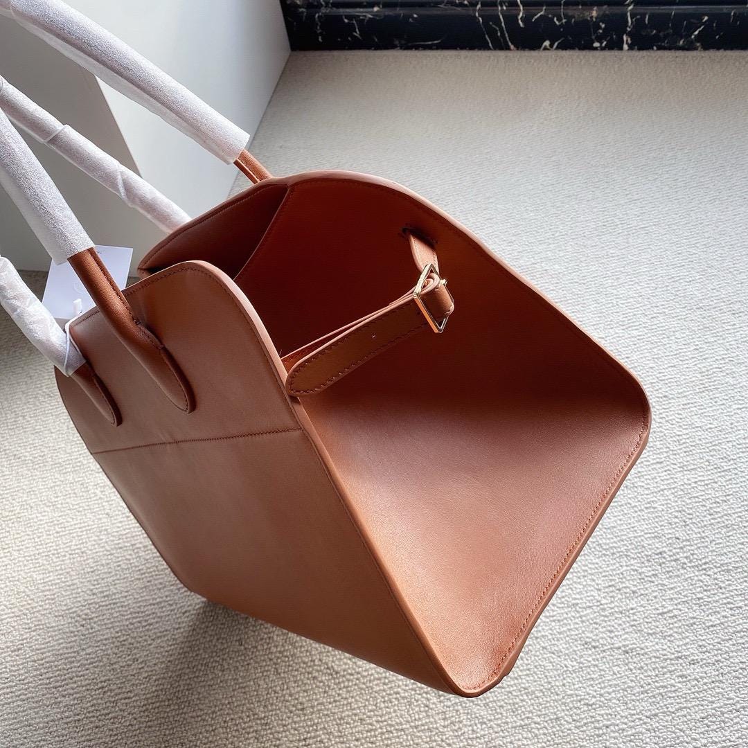 Women Genuine Leather Shoulder Bag Handbag Margaux 15 Large Leather Tote Bag