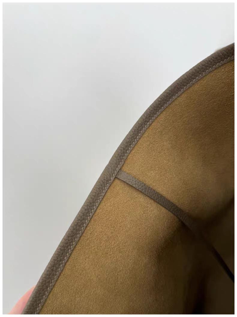 Genuine TOGO Leather Bucket Bag Medium