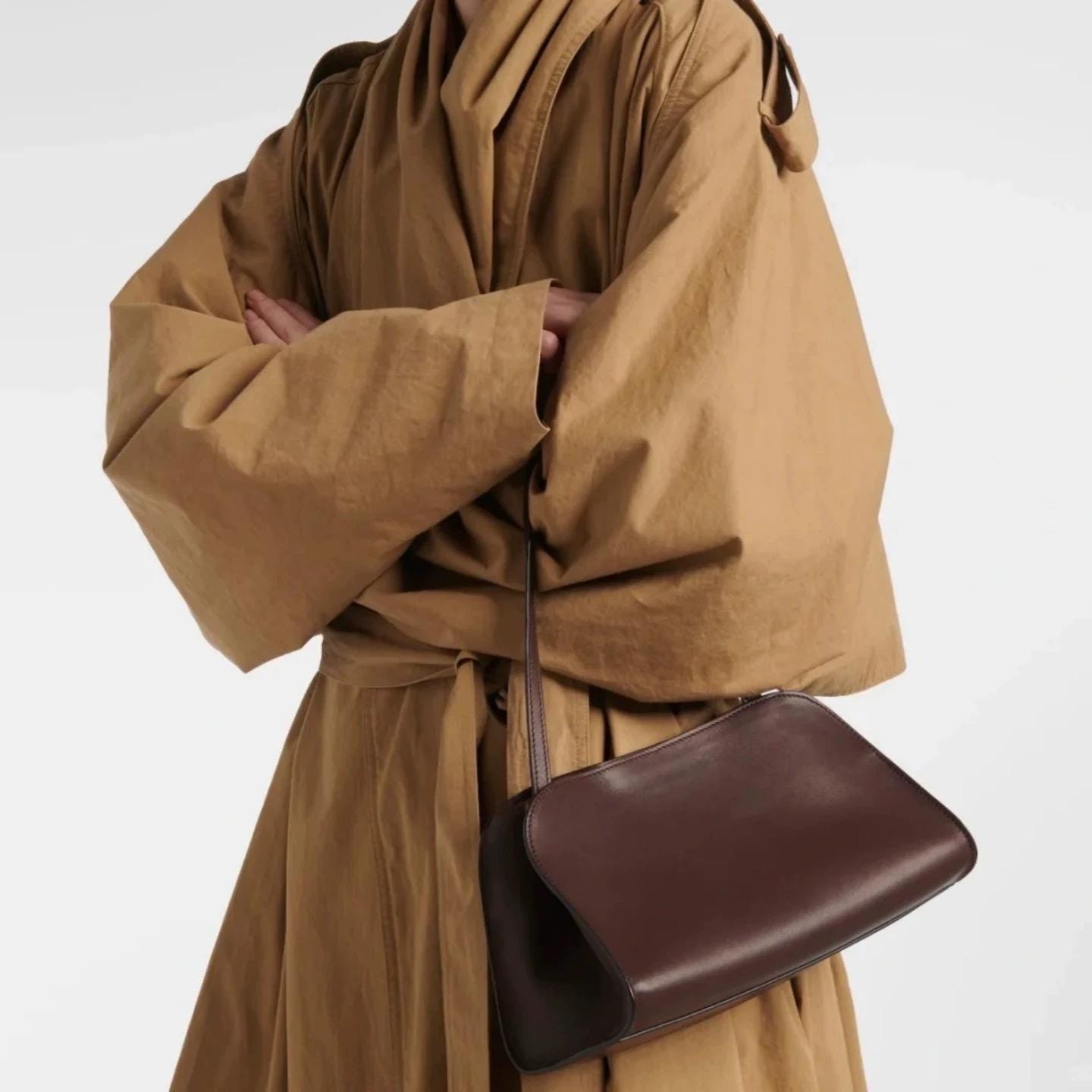 Genuine Leather Peggy Shoulder Bag