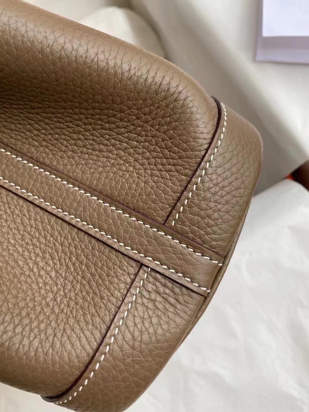 Mini Genuine Leather Garden Bag 30cm
