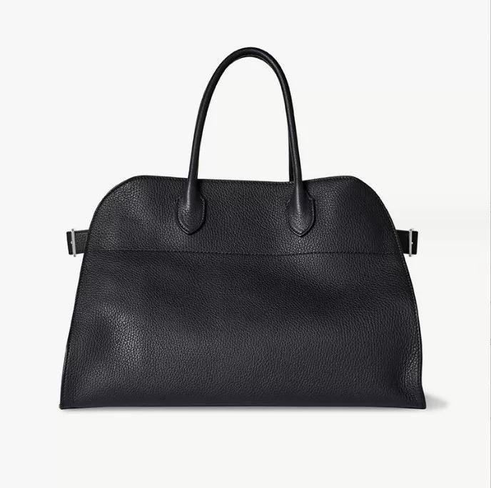 Women Genuine Leather Shoulder Bag Handbag Margaux 15 Large Leather Tote Bag