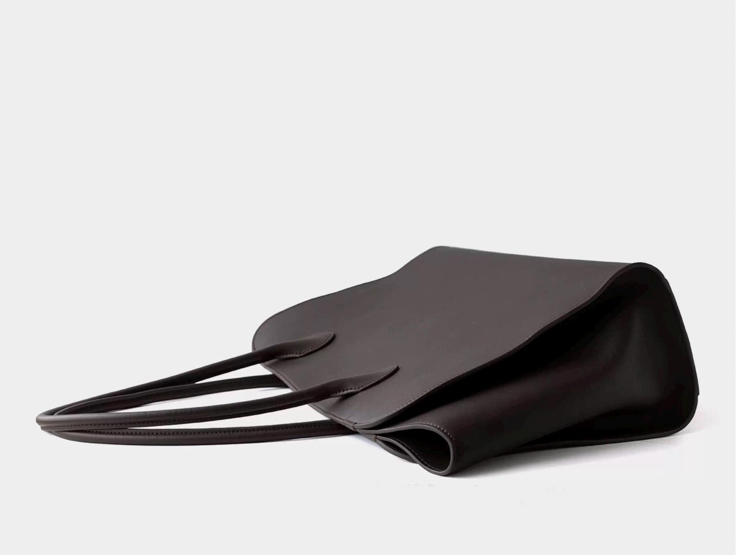 Genuine Leather Tote Bag  Smooth Napa Leather