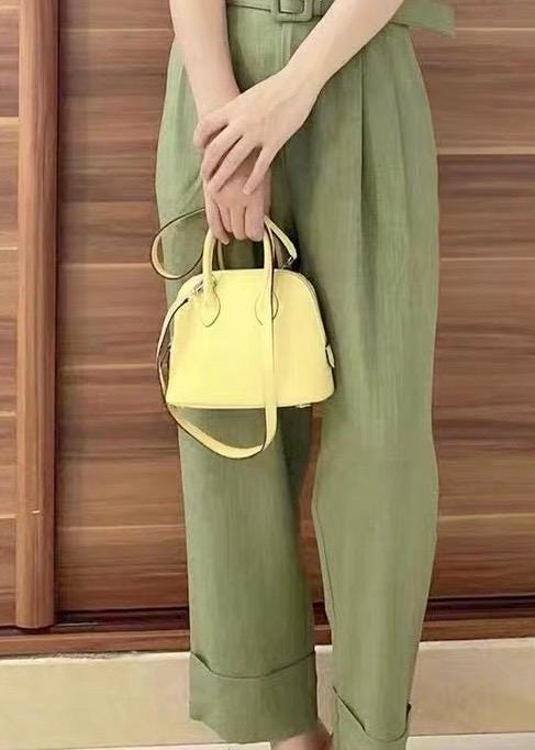 Mini Genuine Leather Bolide Bag 18cm