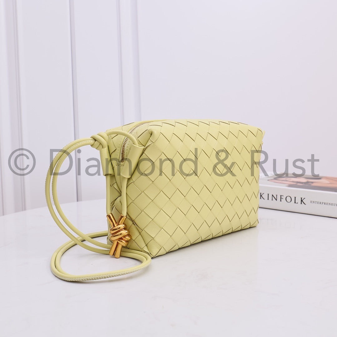 Small Gold Knot Camera Bag #2263-1 Lemon