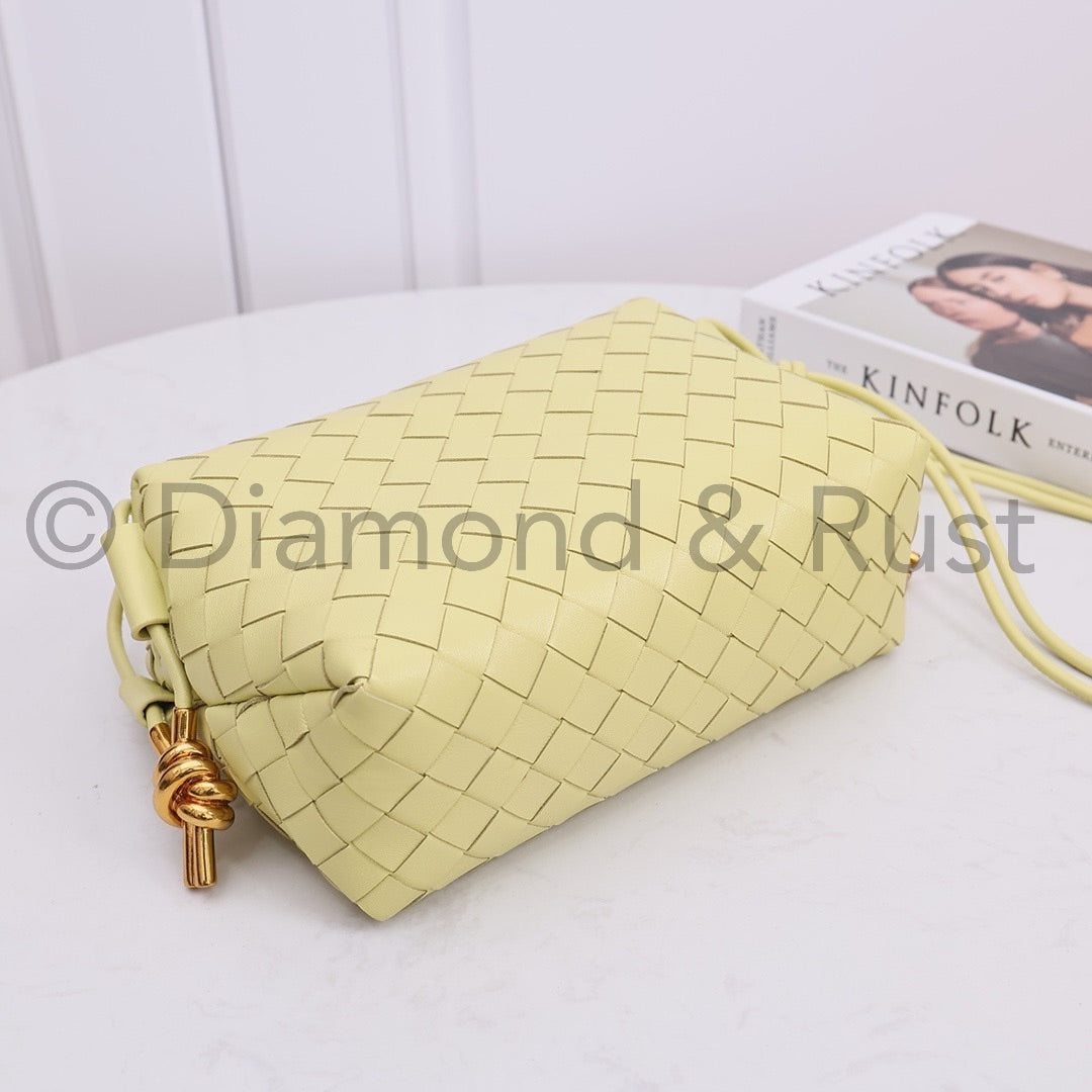 Small Gold Knot Camera Bag #2263-1 Lemon