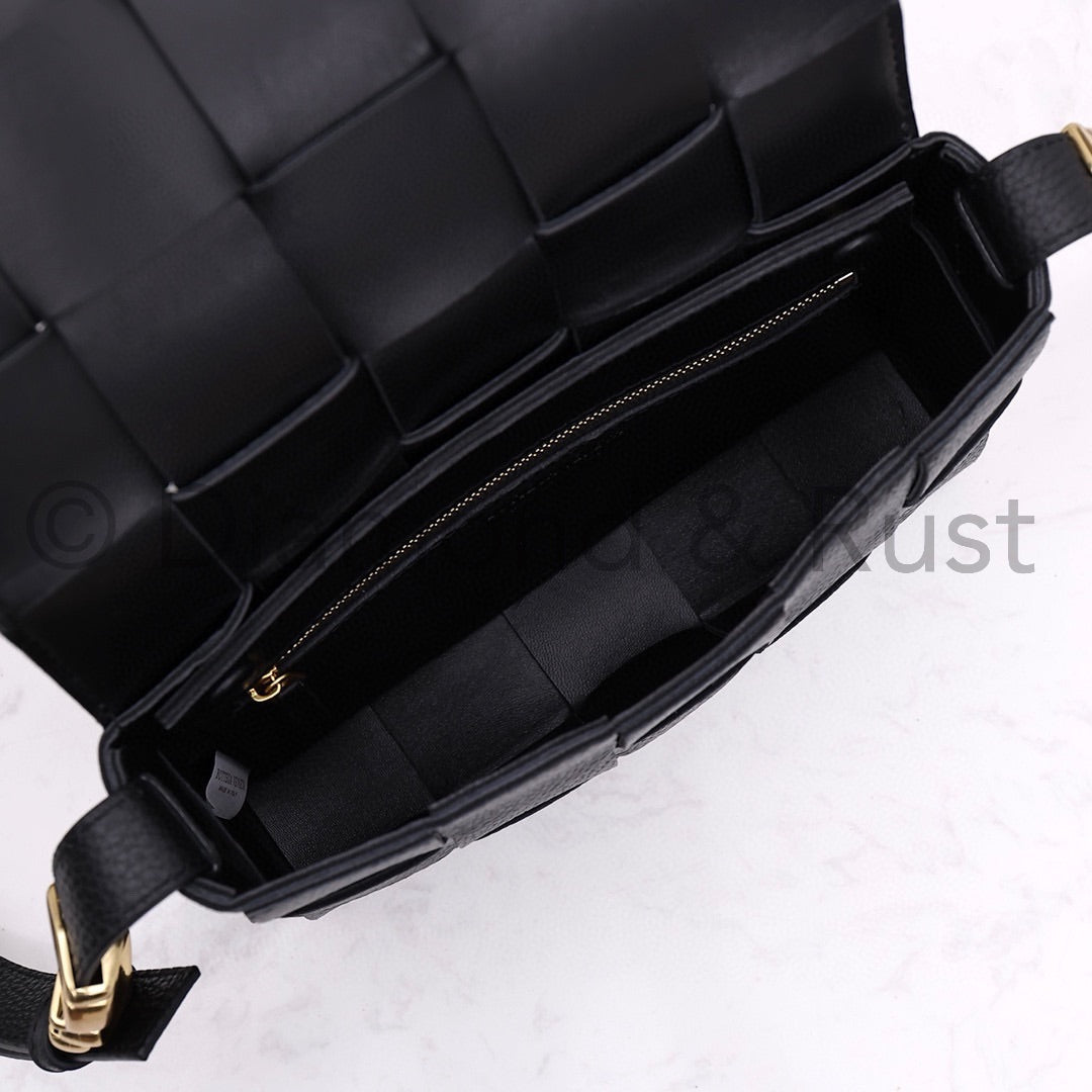 Cassette Bag with Metal Rings #2217A Black