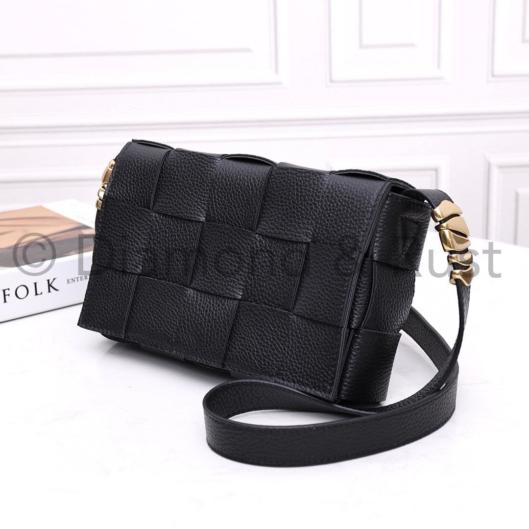 Cassette Bag with Metal Rings #2217A Black