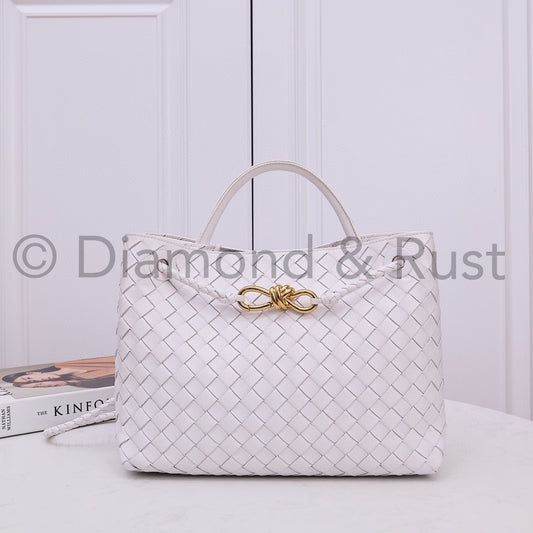 Medium Andiamo Bag #2261-1 White