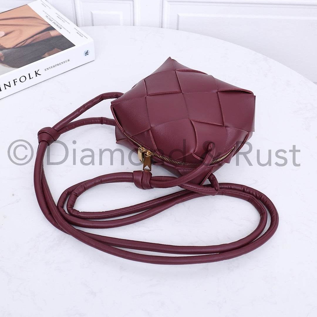 Small Loop Camera Bag #2240 Wine Red