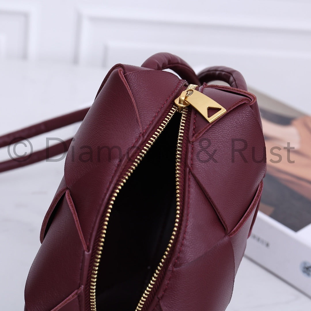 Small Loop Camera Bag #2240 Wine Red