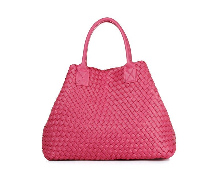 Intrecciato Basket Bag in Vegan Leather (PU)