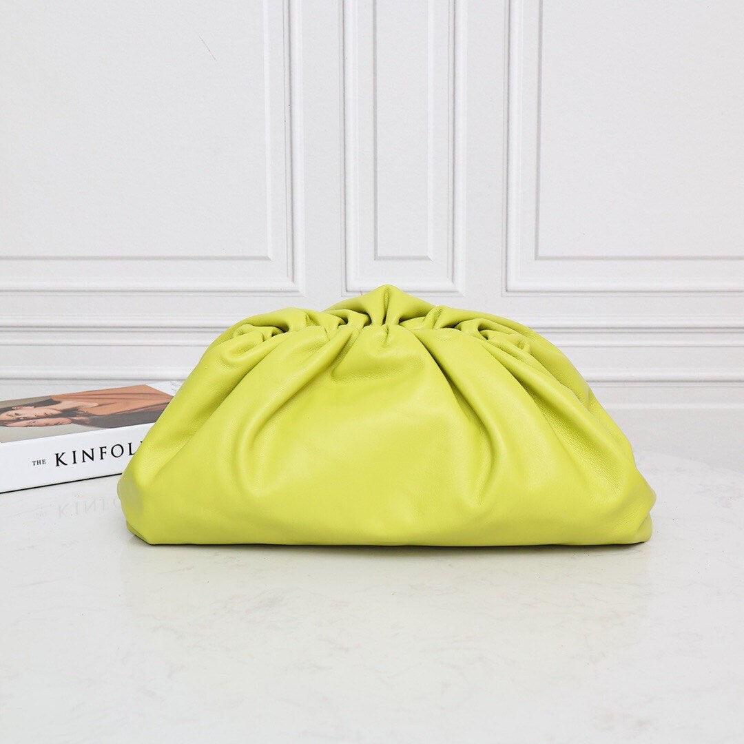 Large Pouch Clutch #9028 Kiwi