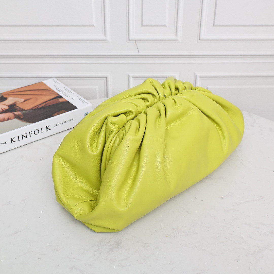 Large Pouch Clutch #9028 Kiwi