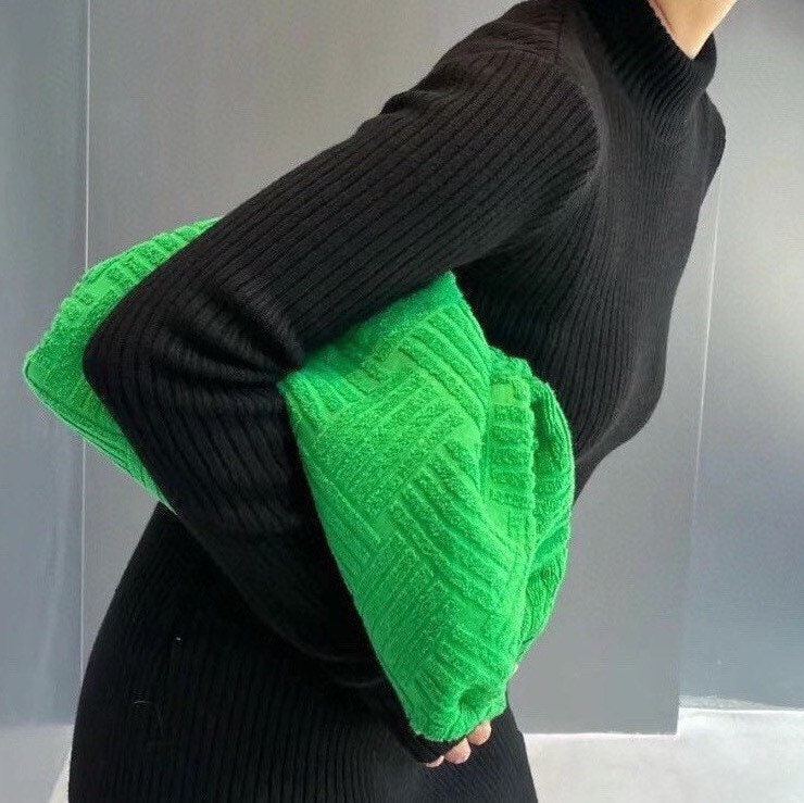 Large Towel Pouch Clutch  #9028