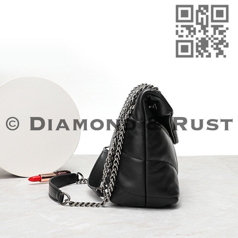 Shoulder Chain Envelope Bag 28cm #7081