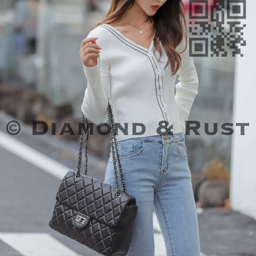 Shoulder Chain Bag 30cm #1116-B