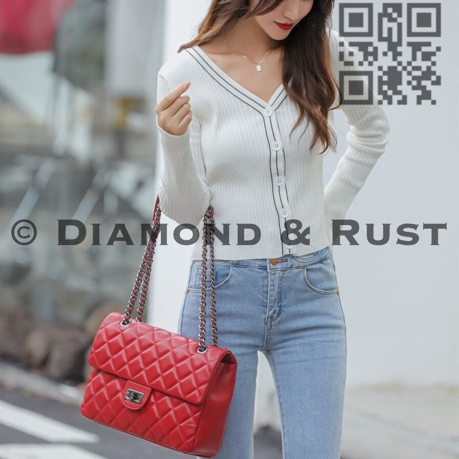 Shoulder Chain Bag 30cm #1116-B