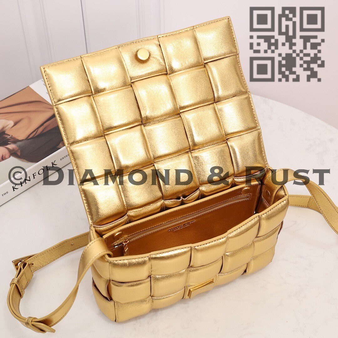 Padded Cassette Bag #6630A Gold