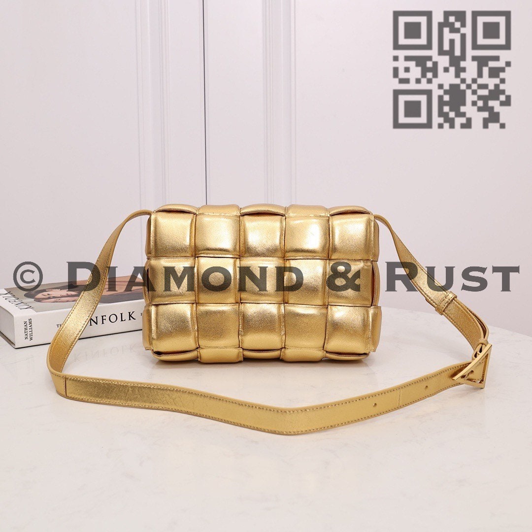 Padded Cassette Bag #6630A Gold