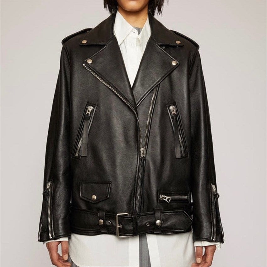 Leather Parka Jacket Windbreaker Jacket Bomber Jacket