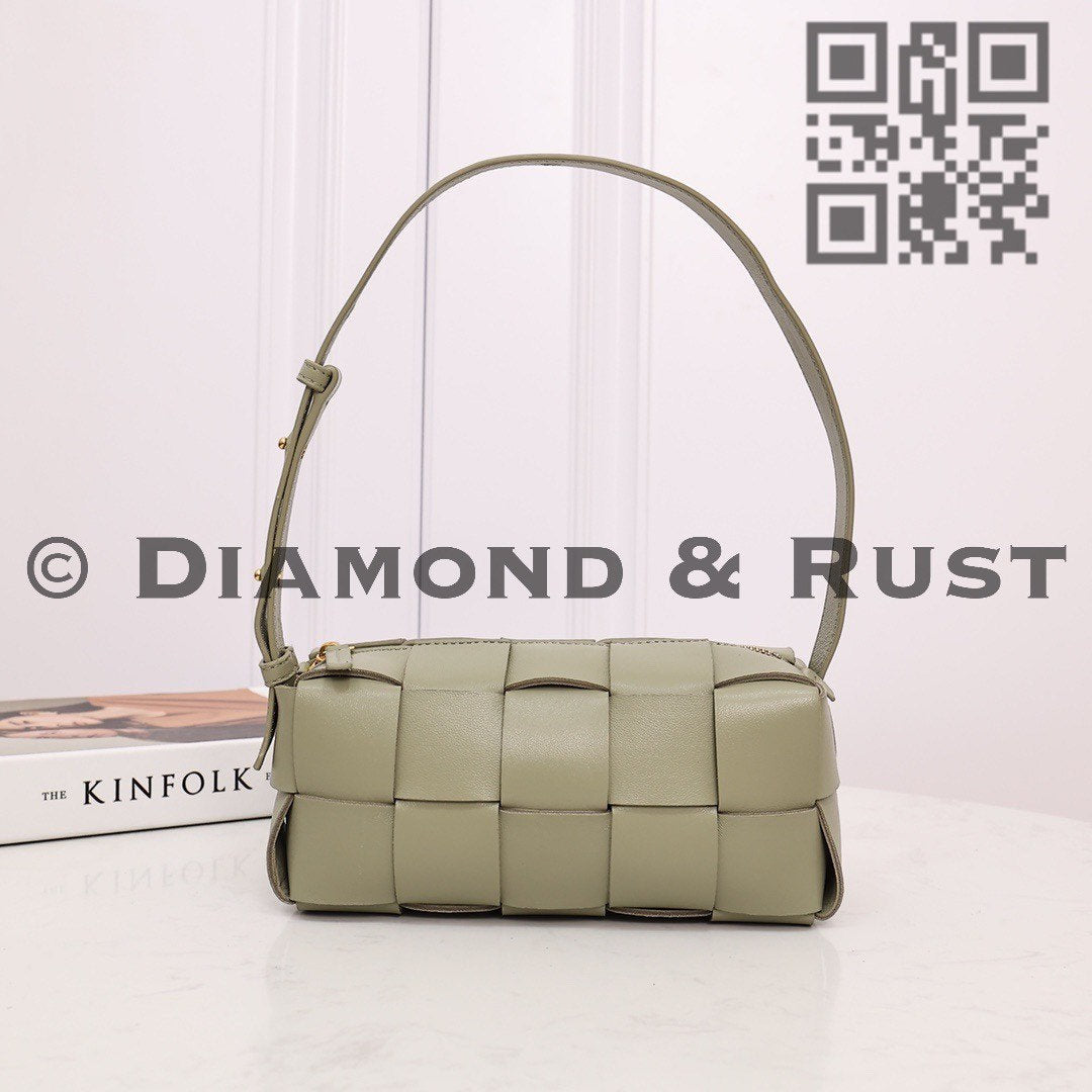 Small Brick Cassette Bag #2245 Travertine Green – DIAMOND&RUST
