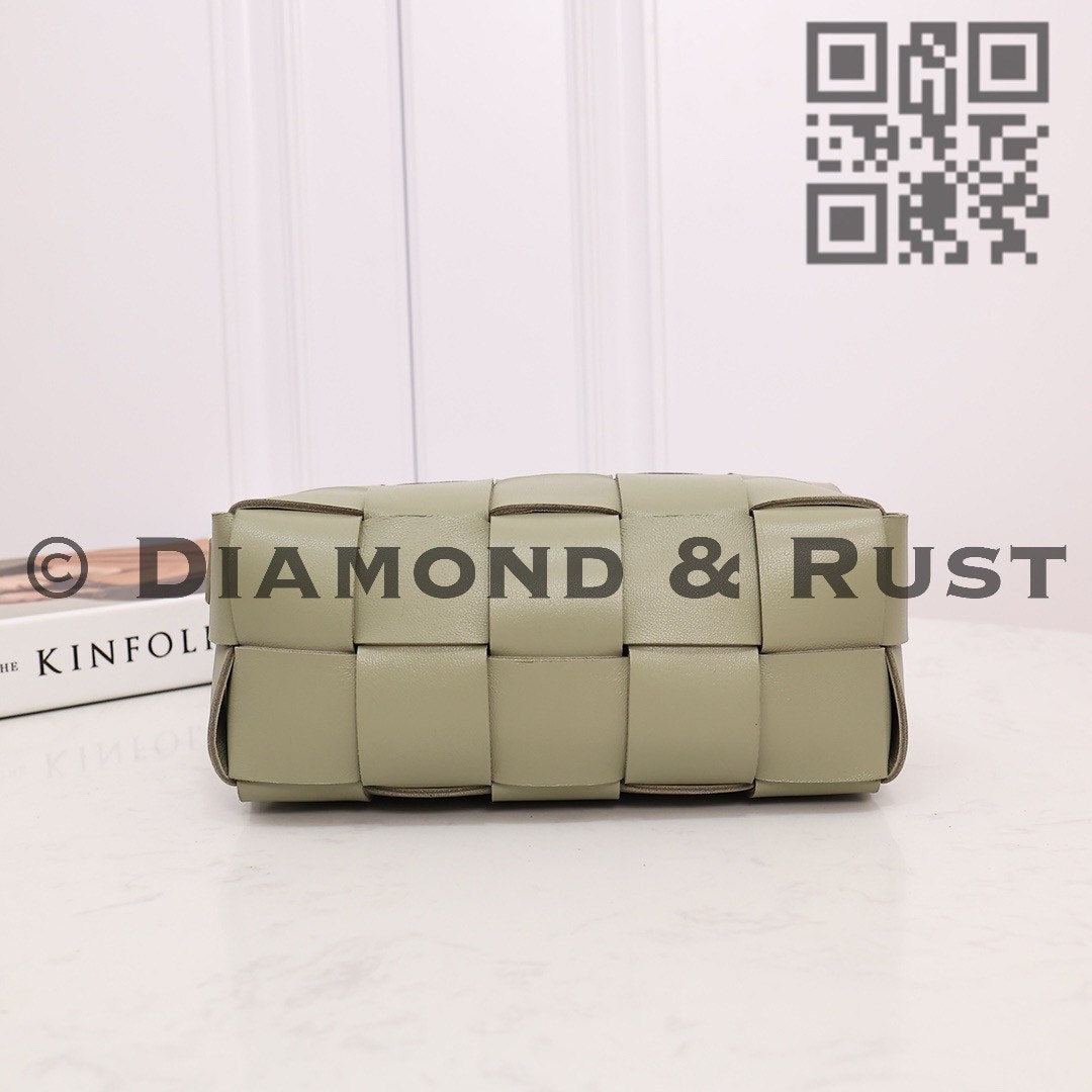 Small Brick Cassette Bag #2245 Travertine Green