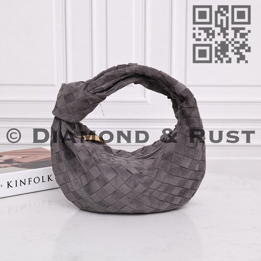 Mini Jodie Bag in Suede #2230A Gray