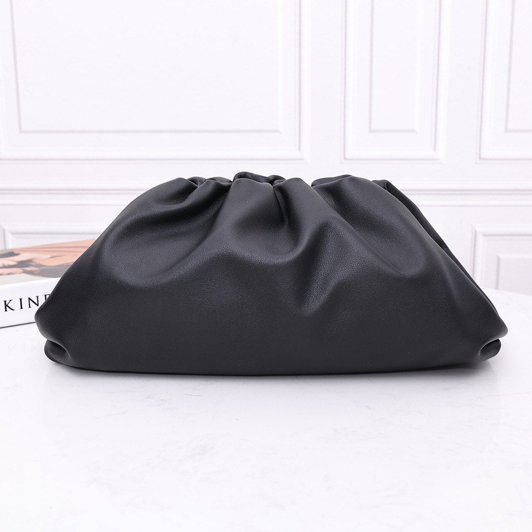 Large Pouch Clutch #9028 Black