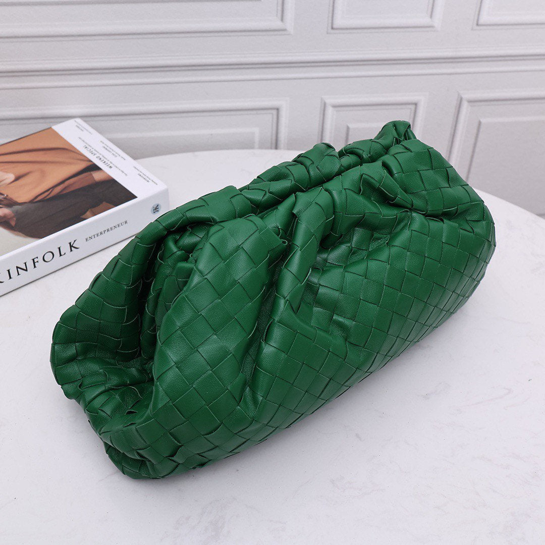 Large Pouch Clutch #9029 Racing Green