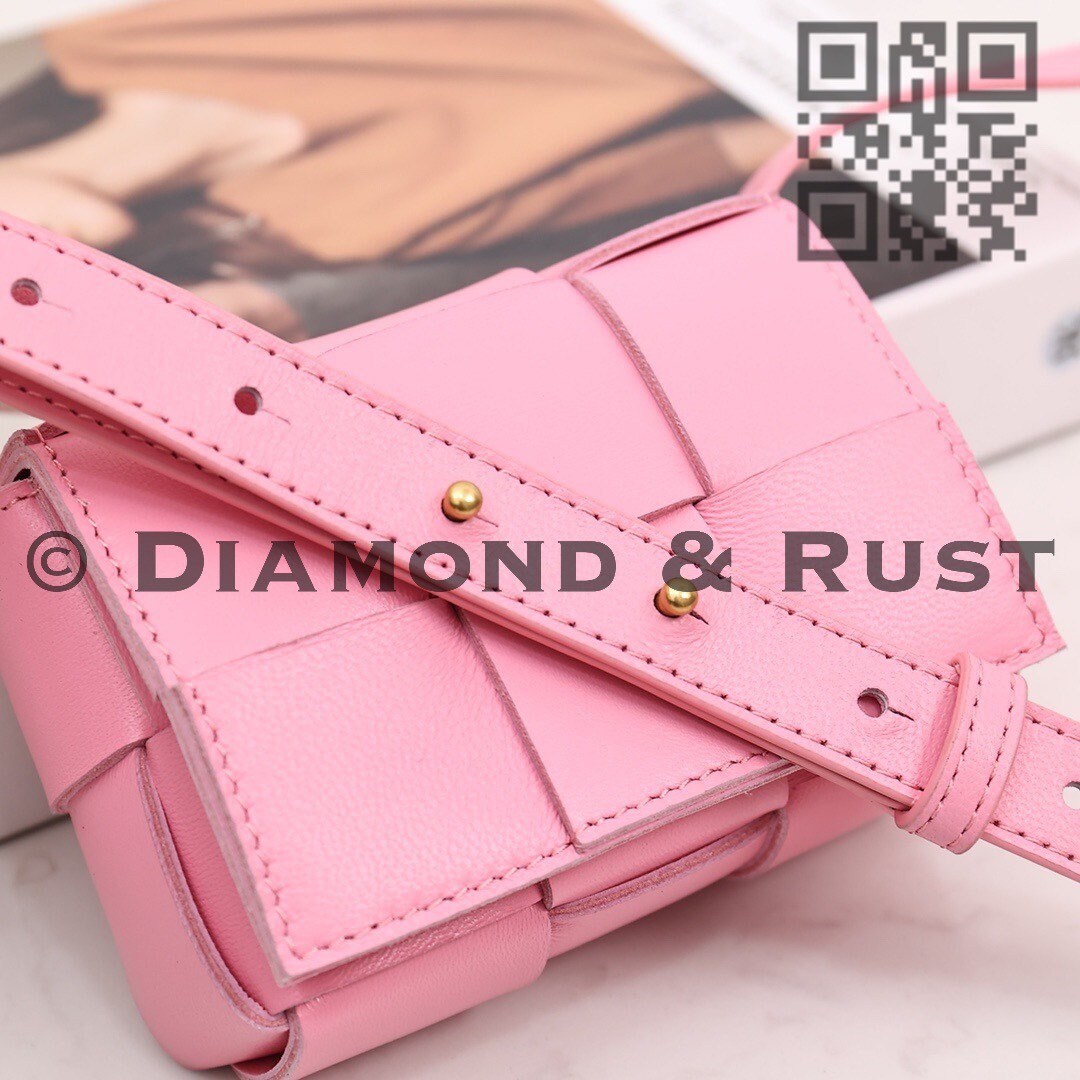 Mini Cassette Bag #2225A Ribbon Pink