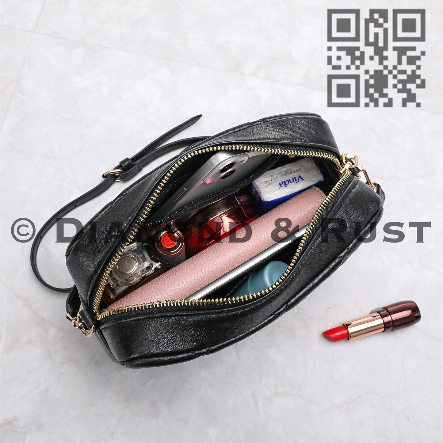 Crossbody Camera Bag #8037