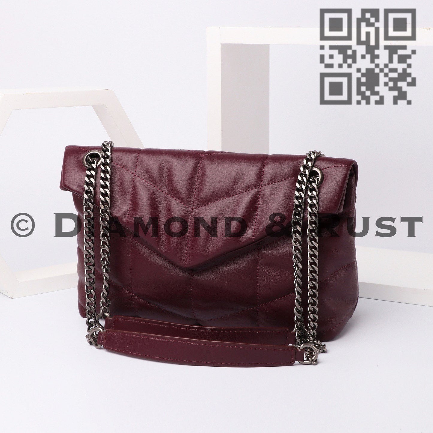 Shoulder Chain Envelop Bag 28cm #7081