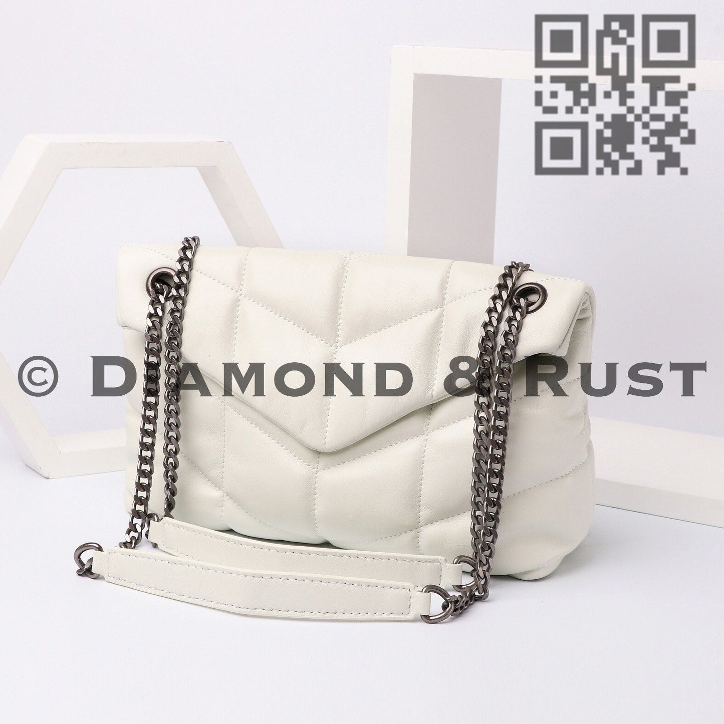 Shoulder Chain Envelop Bag 28cm #7081