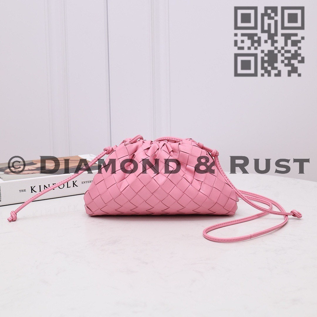 Mini Pouch #9033 Ribbon Pink