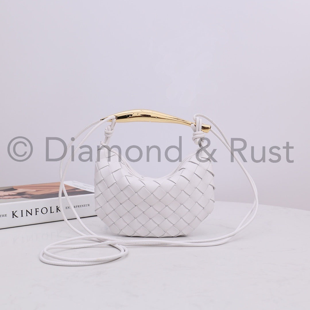 Mini Sardine Bag 20cm #2262 White